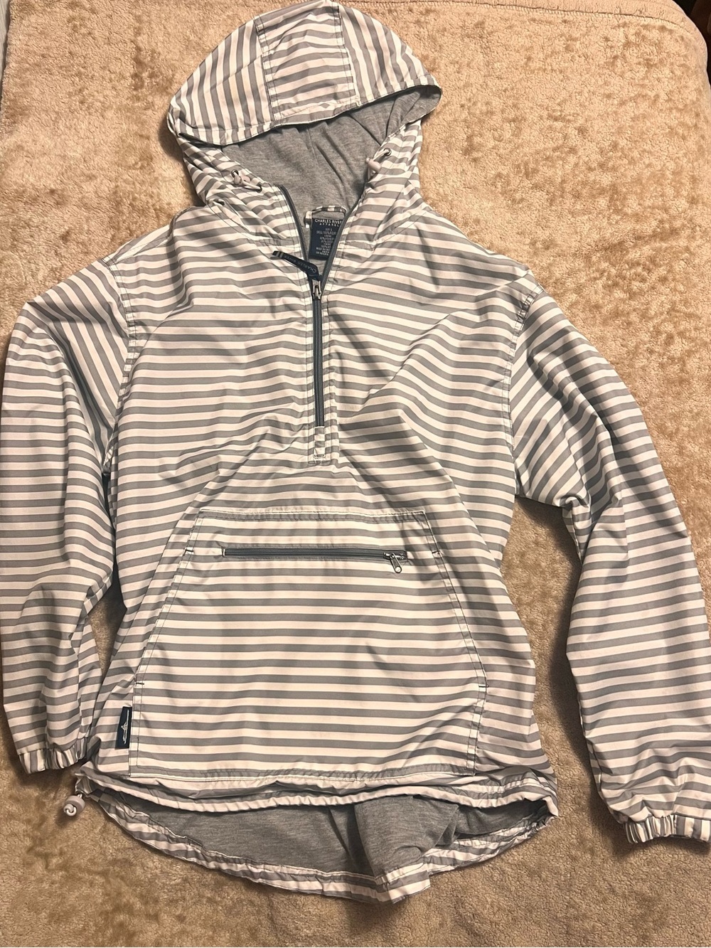 Charles River Apparel Women’s Hooded Rain Pullover